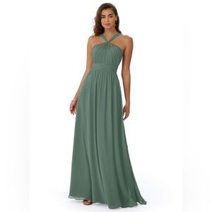 Azazie Kielle Eucalyptus Bridesmaid Dress